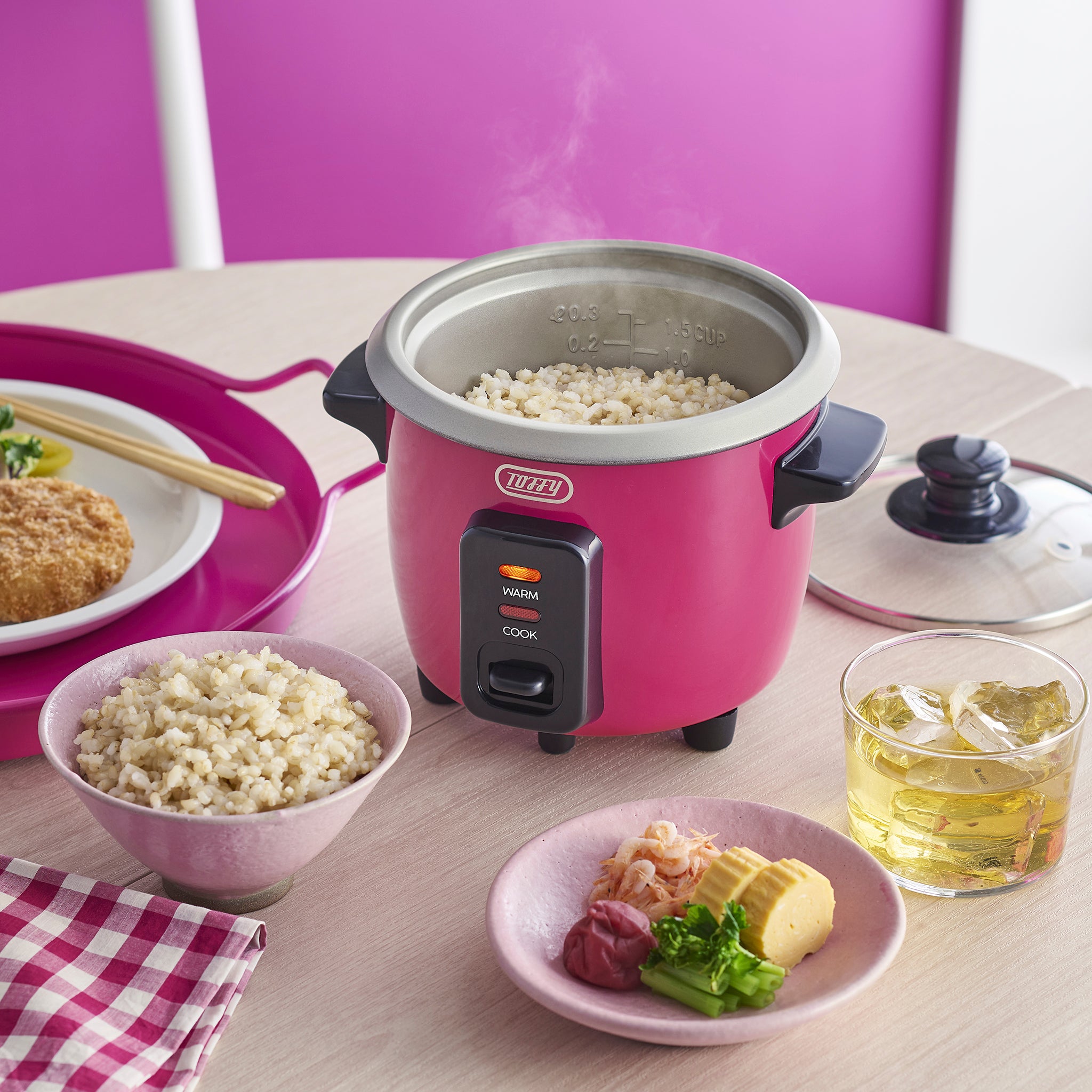 TOFFY HAPPY COLLECTION ミニ炊飯器 ｜ Toffy公式オンラインショップ