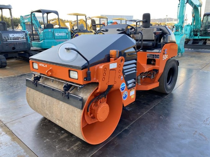 日立 ZC50C ロードローラー 山梨県中古重機・建機販売｜【TOKUWORLD