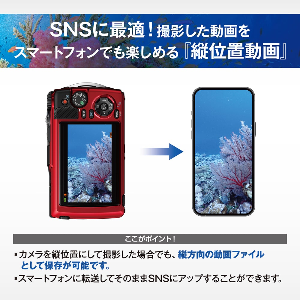 OM SYSTEM Tough TG-7 (ブラック) – トキワカメラ