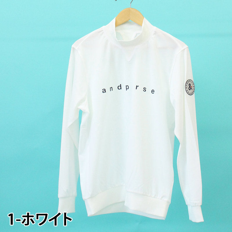 and per se アンパスィ ゴルフウェア メンズ トレーナー モックネック