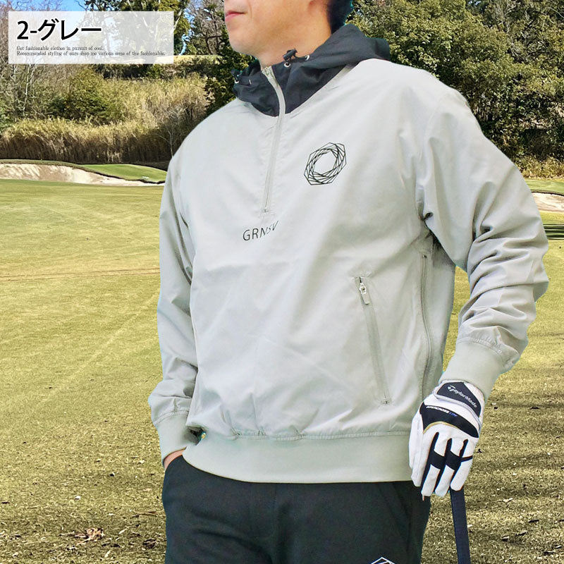 ゴルフジャケット メンズ ゴルフウェア スニードジャック プルオーバー