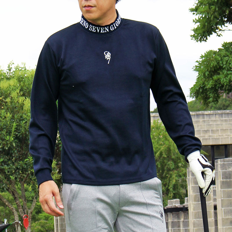 GIORNO SEVEN ジョルノセブン モックネック ゴルフウェア メンズ