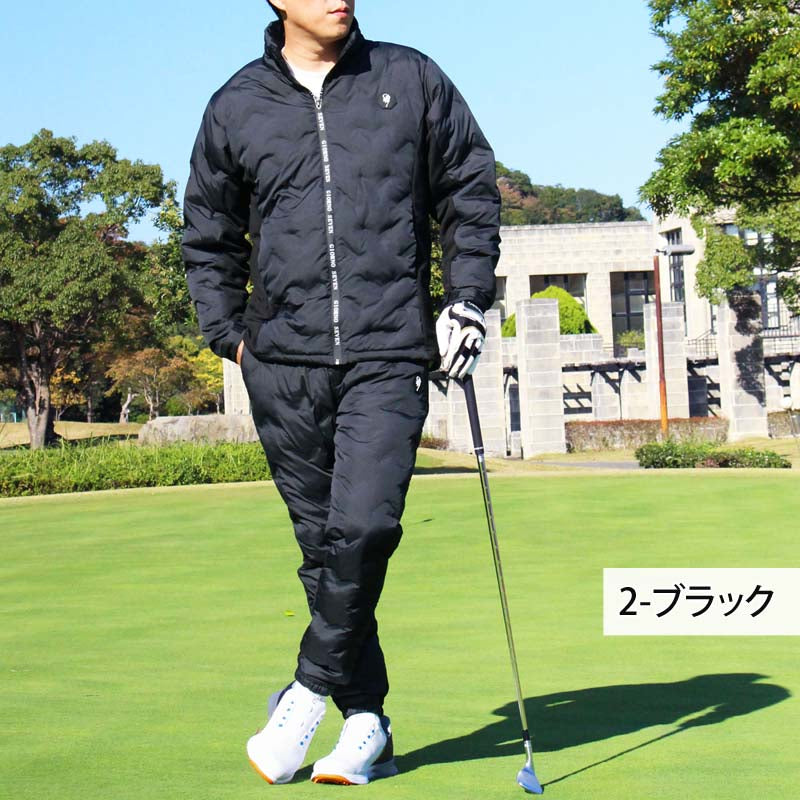 GIORNO SEVEN ジョルノセブン ゴルフダウン上下セットアップ メンズ