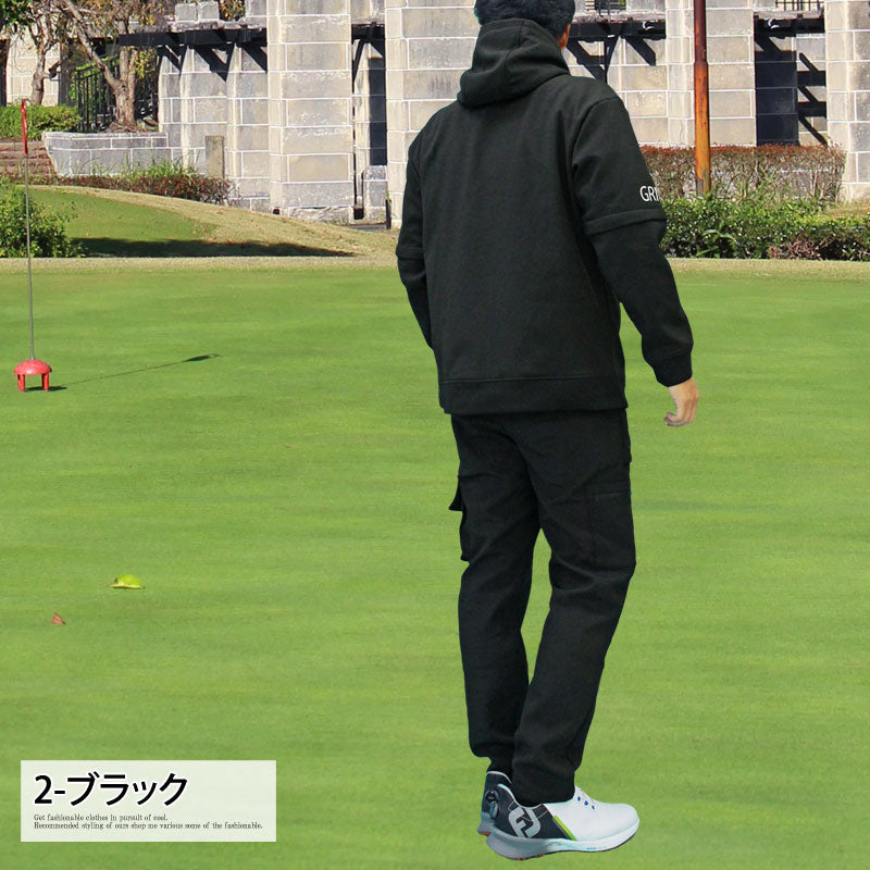 GIORNO SEVEN ジョルノセブン ゴルフ 上下セットアップ メンズ ゴルフ