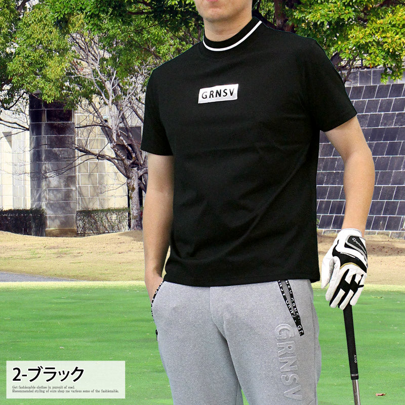 GIORNO SEVEN ジョルノセブン ゴルフウェア モックネックシャツ メンズ