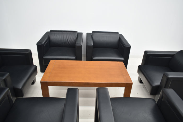 中古】KNOLL＋オカムラ 応接7点セット ハウスマンコレクション 8315SP