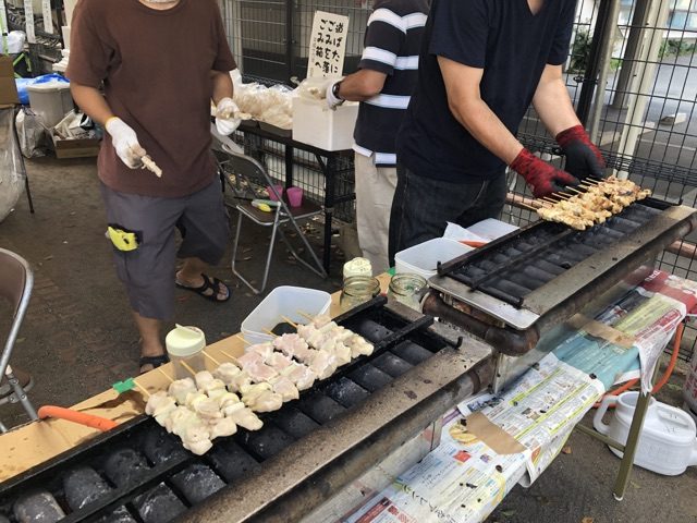 2019年7月28日 夏祭りの焼き鳥模擬店サポート | お持ち帰り焼き鳥専門