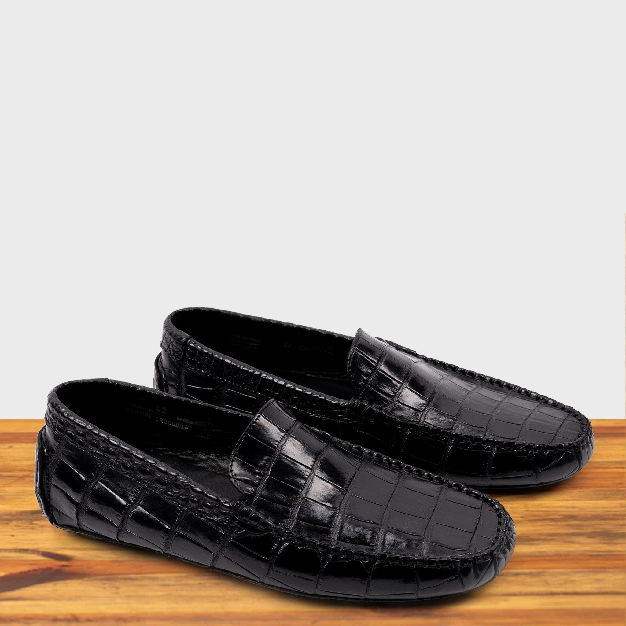 5124 Calzoleria Toscana Men's Nile Crocodile Driver - Toscana USA