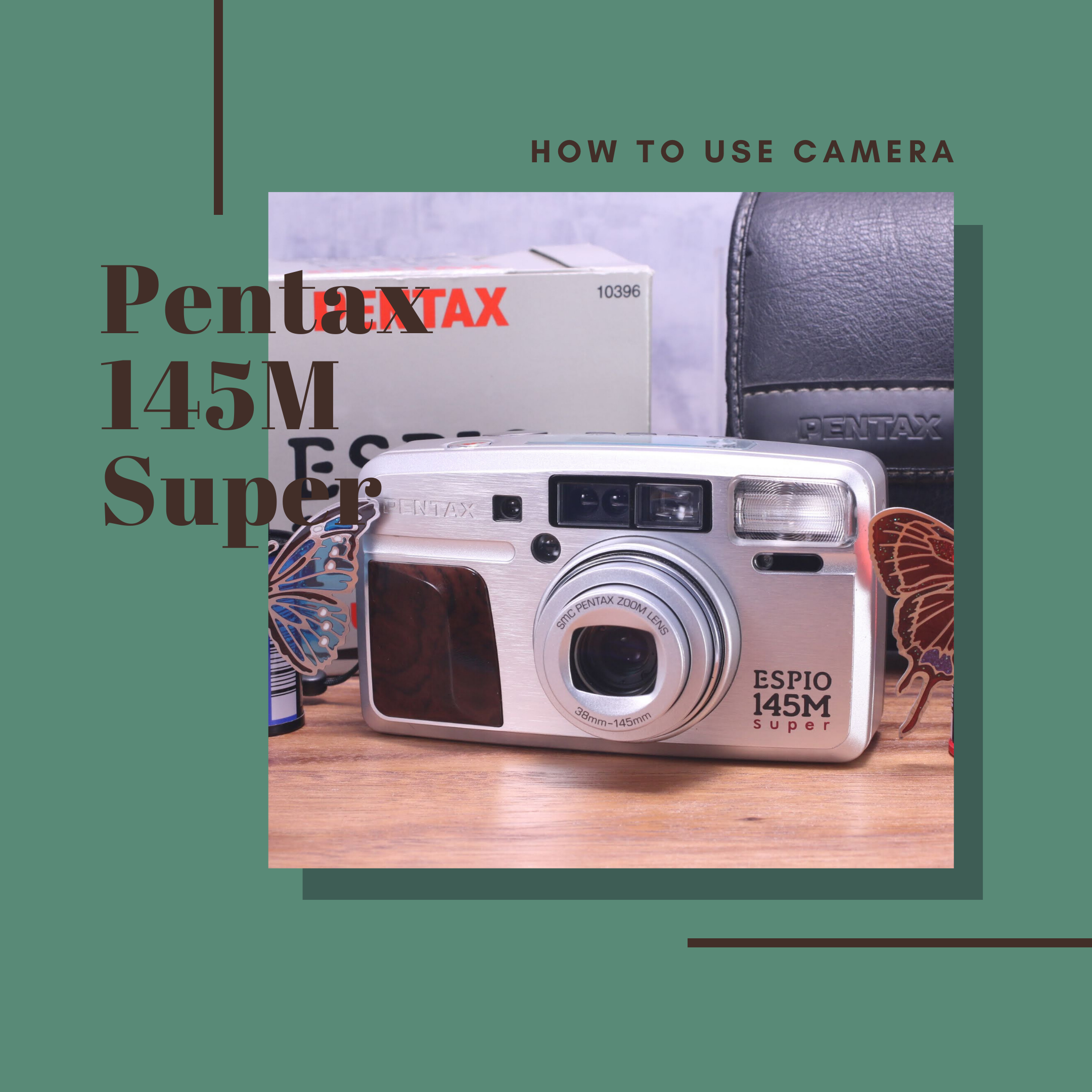 PENTAX 145M Super の使い方 | Totte Me Camera