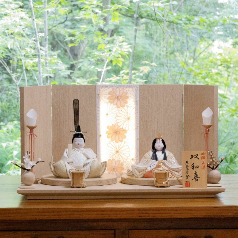 東玉の雛人形｜伝統技術「木目込」による雛人形は赤ちゃんのようなぬくもり