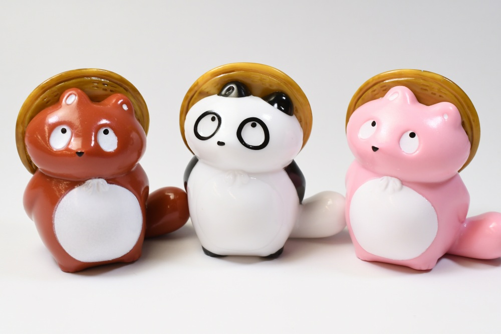 ぼんやり子だぬき ソフビフィギュア」 トイズキャビン カプセルトイ