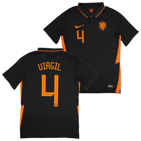 楽天市場】【オススメ】オランダ代表 アウェイ 半袖 4番ファンダイク