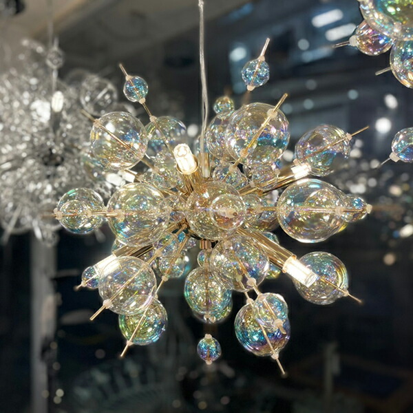 楽天市場】バブルブーケシャンデリア（6灯・電球付き）｜姫系