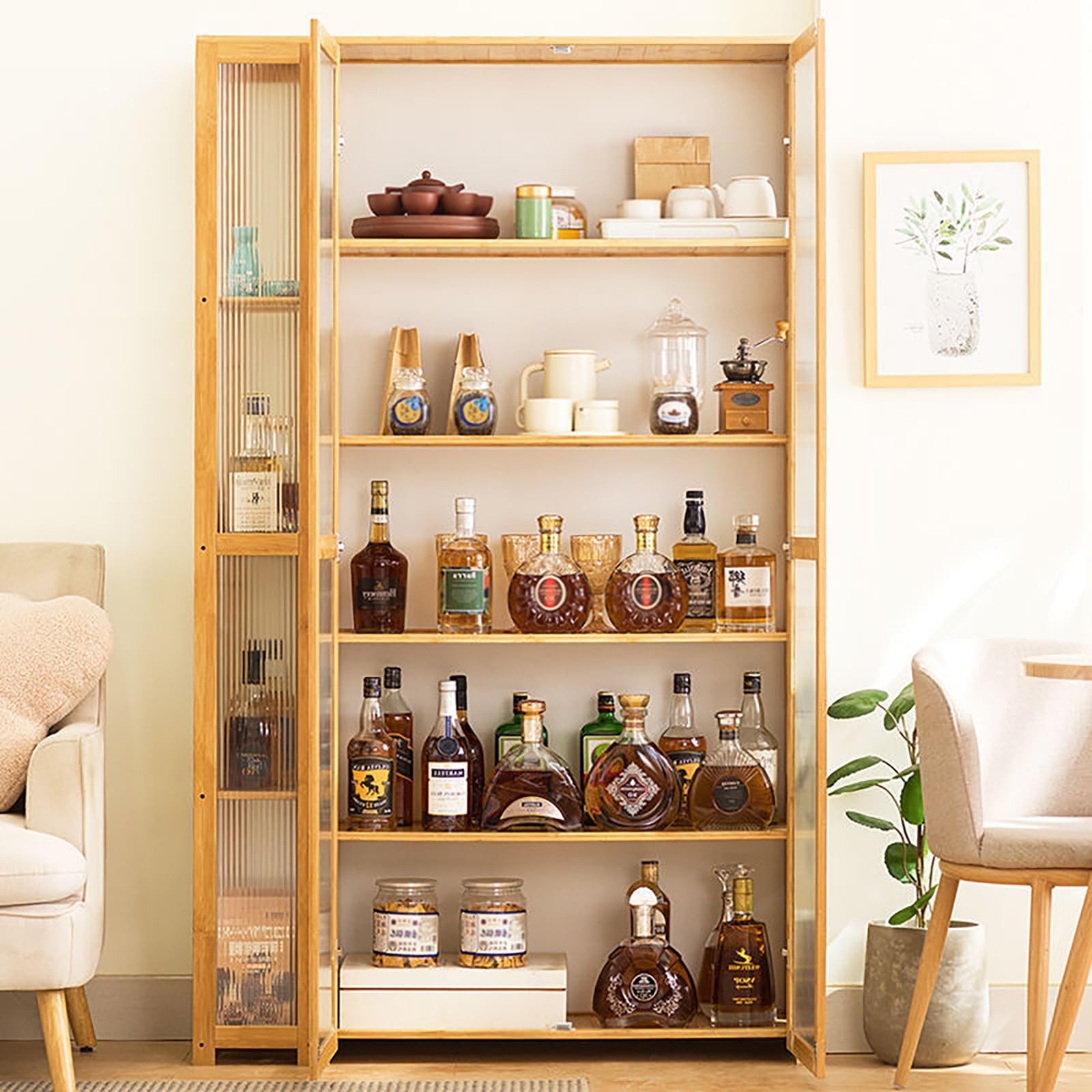 楽天市場】ウイスキー 棚 おしゃれ 酒棚 ワインバーキャビネット