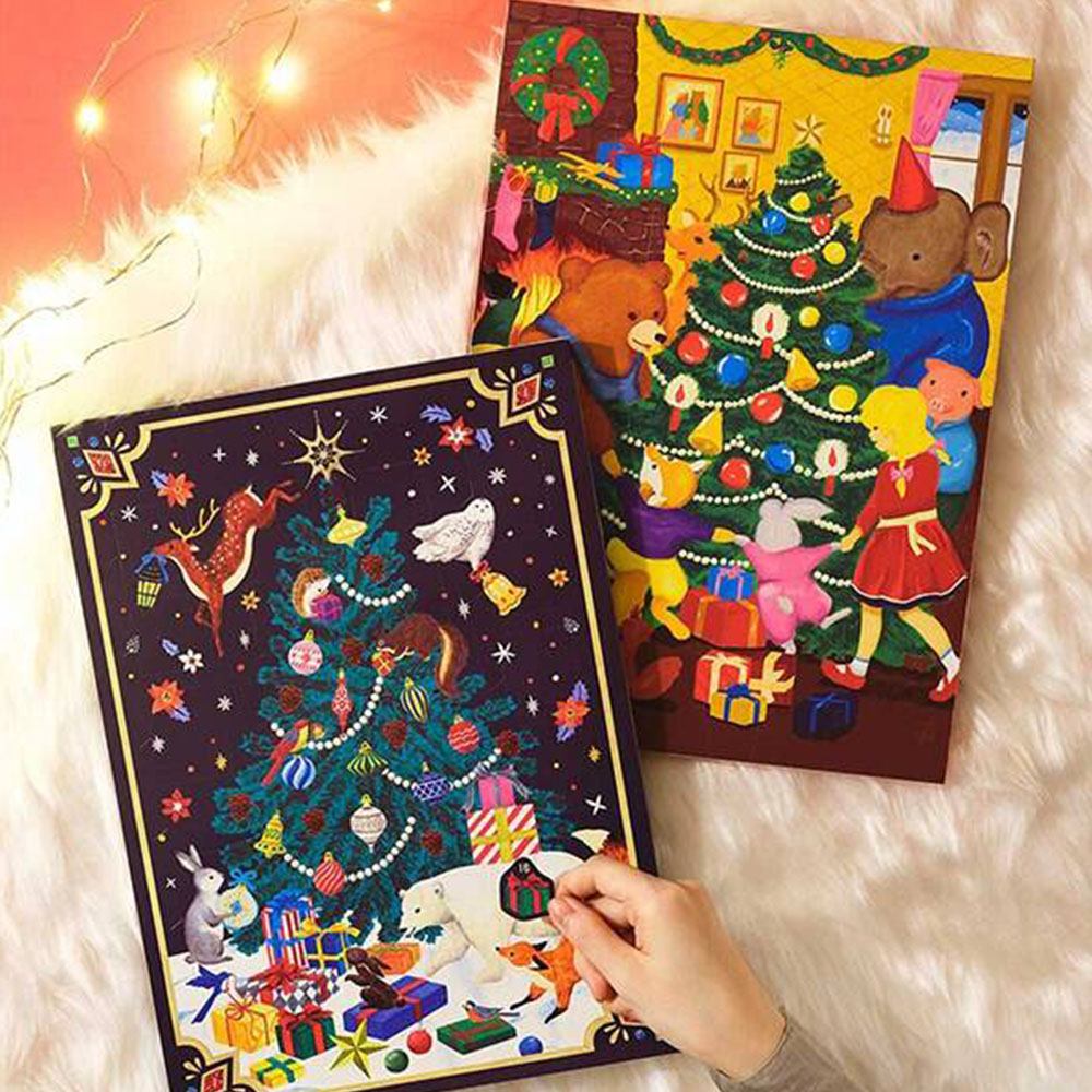 楽天市場】カルディ チョコカレンダー 2種セット 森のクリスマス