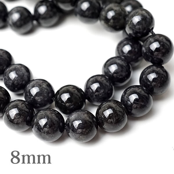 楽天市場】【1連/連売り】黒翡翠 ミャンマー産天然翡翠 ひすい ヒスイ