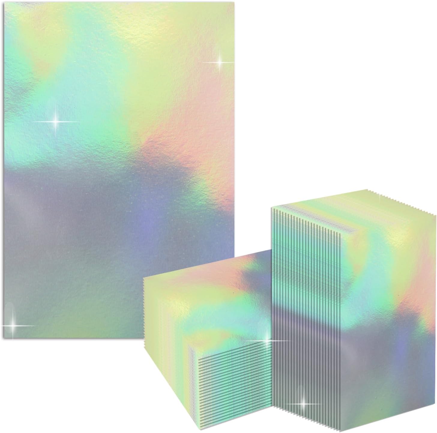 楽天市場】ホログラムカードスリーブ【オーロラ柄】50枚入り 65×90mm