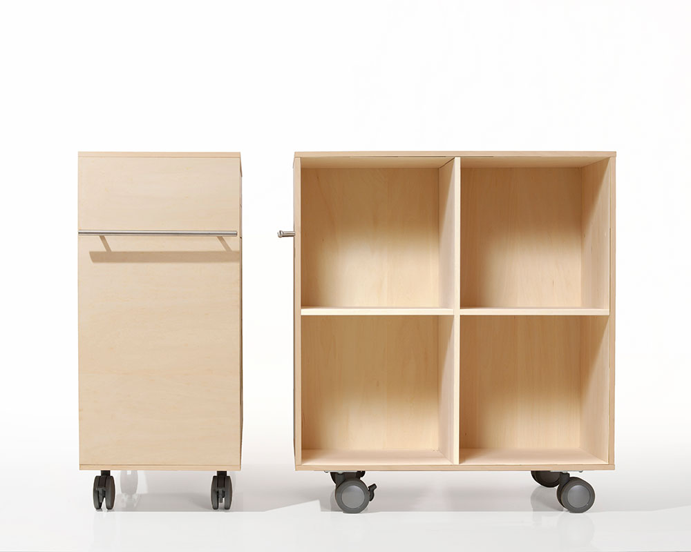 楽天市場】本棚 キャスター 付き 大容量 チェスト キャスター ラック