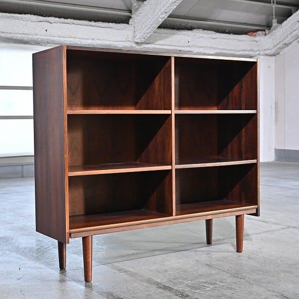 楽天市場】北欧デンマーク製 ブックシェルフ ローズウッド材 本棚 収納