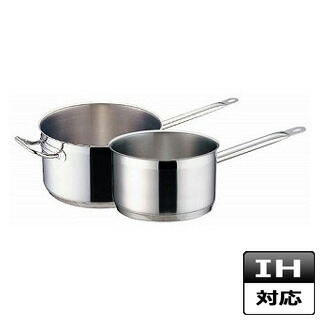 楽天市場】遠藤商事 / TKG PRO(プロ)片手深型鍋(蓋無) 18cm【 片手鍋