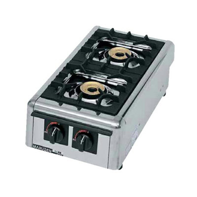 楽天市場】マルゼン ガステーブルコンロ ニュー飯城 M-822DC 12A・13A