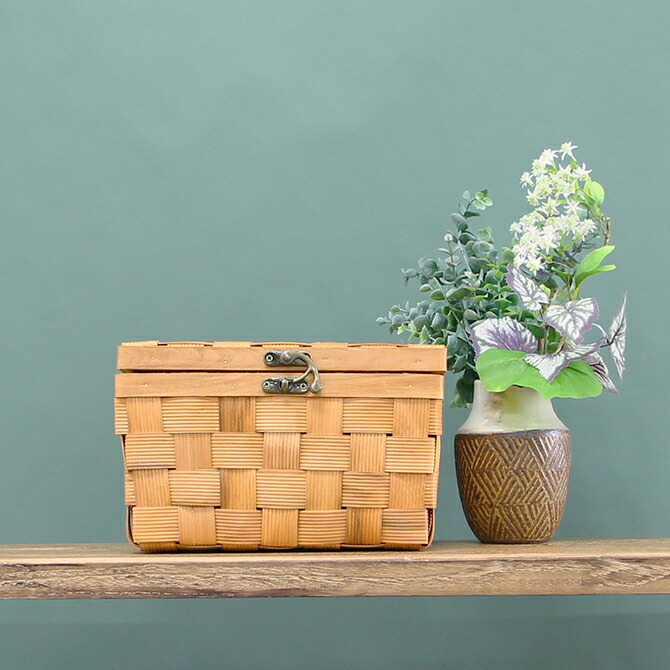 楽天市場】北欧 風 波模様 収納ボックス フタ付き スクエアボックス