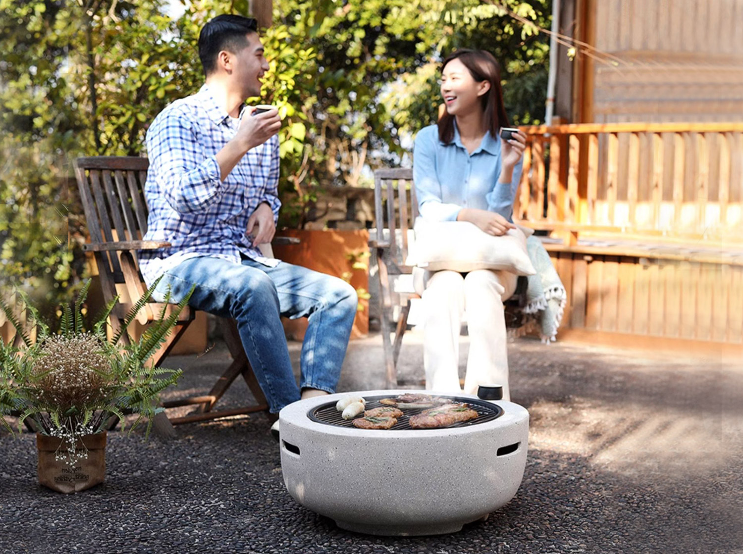 楽天市場】焚き火台 ファイヤーピット バーベキューコンロ 防雨 防塵