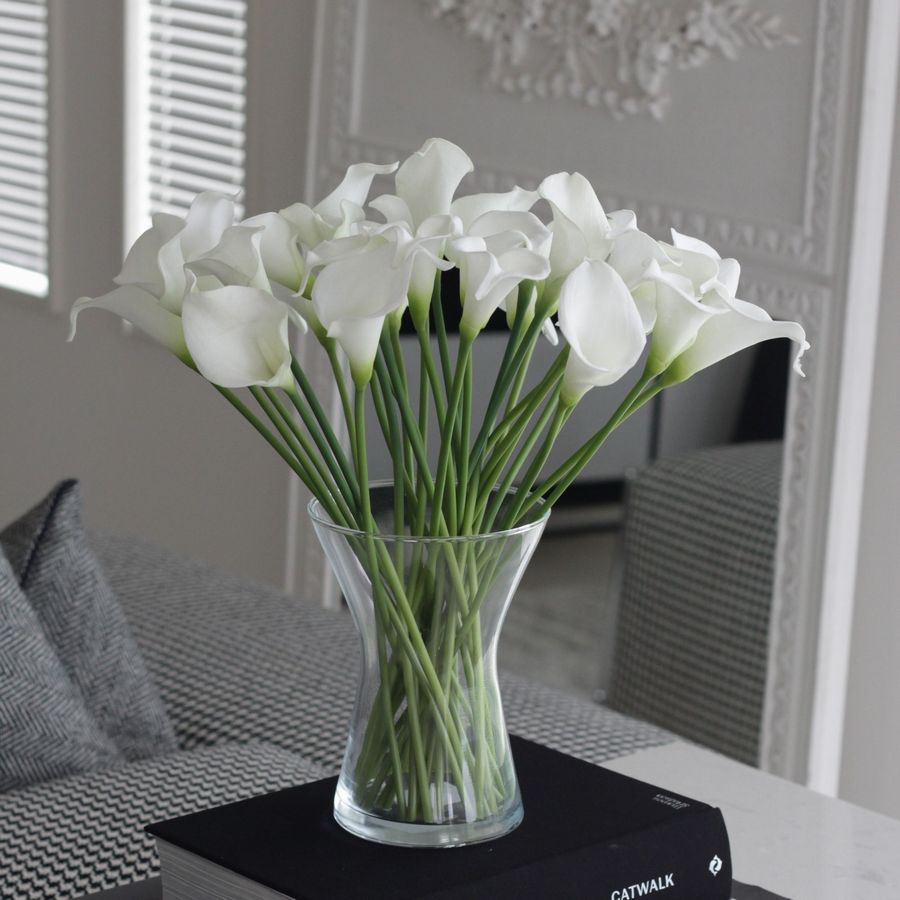 楽天市場】【閉店セール40%OFF 在庫限り】カラーリリィ ホワイト 10本