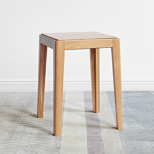 楽天市場】スツール 天然木 木製 スタッキング 椅子 1脚 完成品 木製