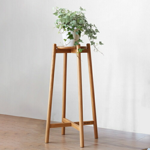 楽天市場】フラワースタンド 木製 完成品 ウッドスタンド 高さ40cm