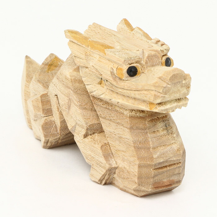 楽天市場】【 伊勢 宮忠 】【 伊勢一刀彫 干支 辰 】幅3cm 行9.3cm 高