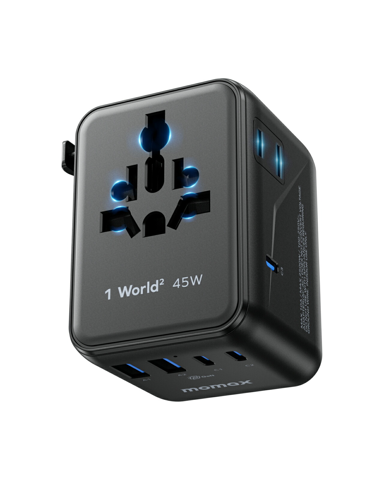 楽天市場】【最新登場！ 45W急速充電】MOMAX 変換プラグ PD 45W GaN