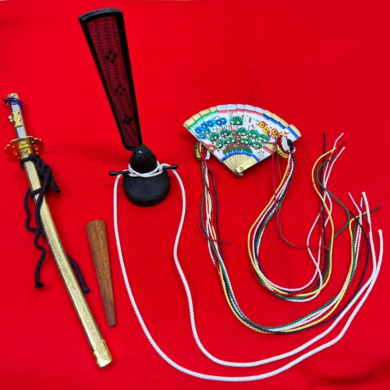 楽天市場】雛人形用 雛道具 極上（京）七番道具 箱入り 親王持ち物