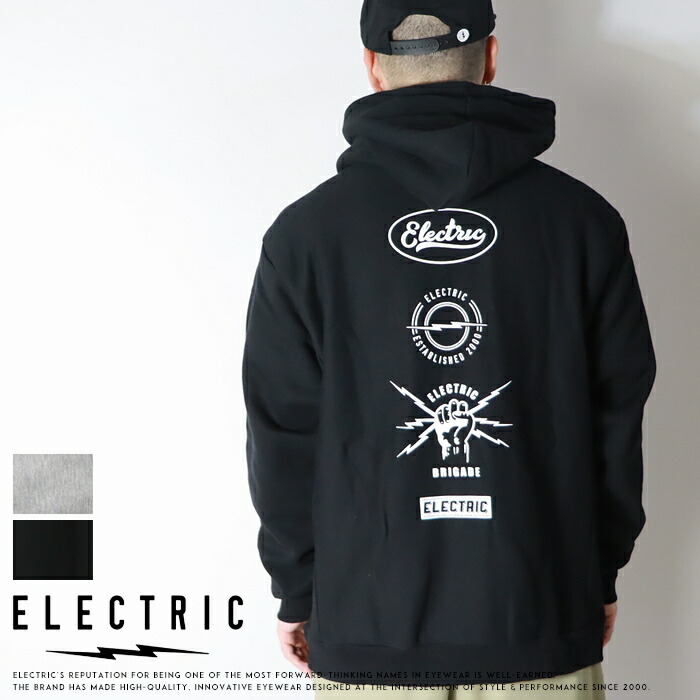 楽天市場】ELECTRIC エレクトリック パーカー プルオーバー スウェット