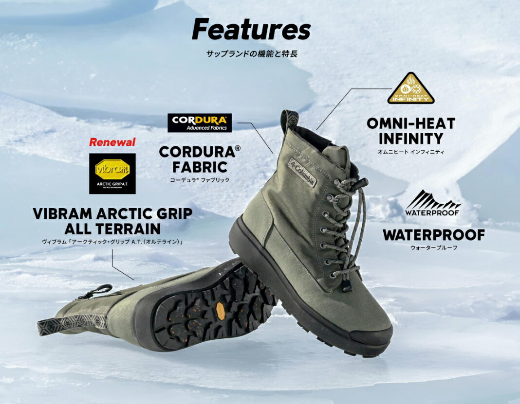 楽天市場】【コロンビア】サップランド スリー ウォータープルーフ