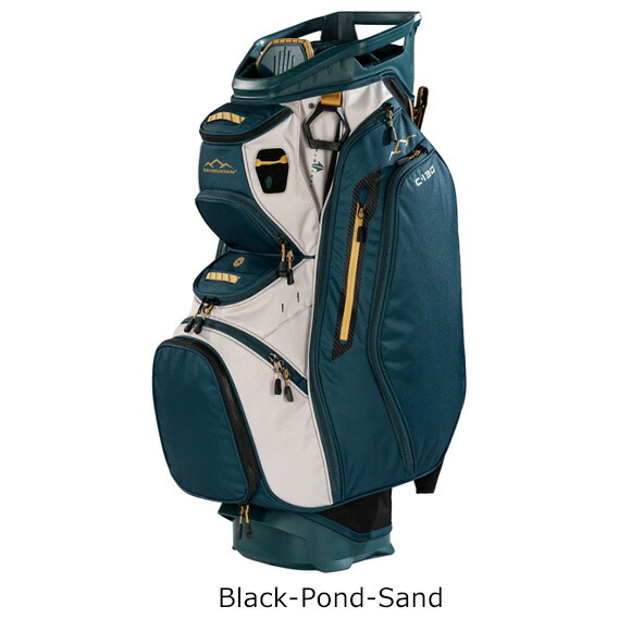 楽天市場】サンマウンテン キャディバッグ（カラーグリーン）の通販