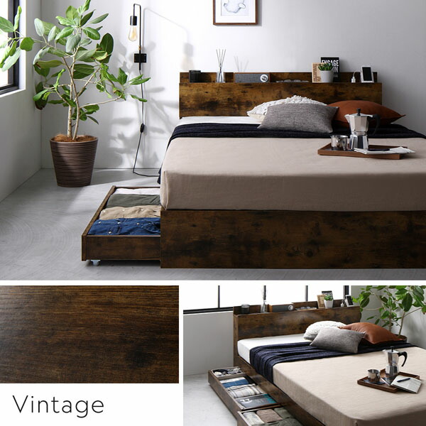 楽天市場】【RASIK】引き出し収納付きベッド Serest【セレスト】ベッド