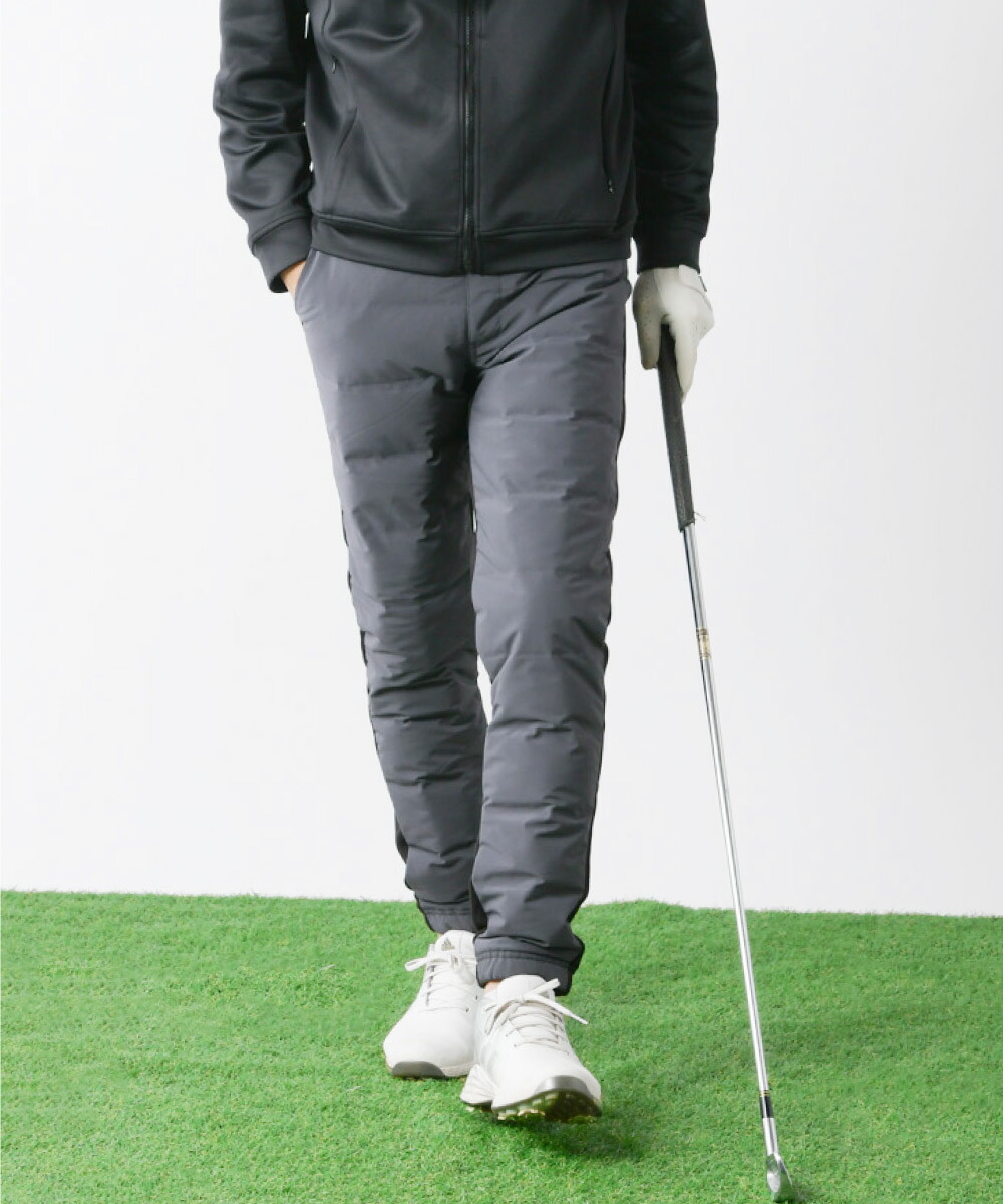 楽天市場】【期間限定価格 4482円】ダウンパンツ 防風ゴルフパンツ