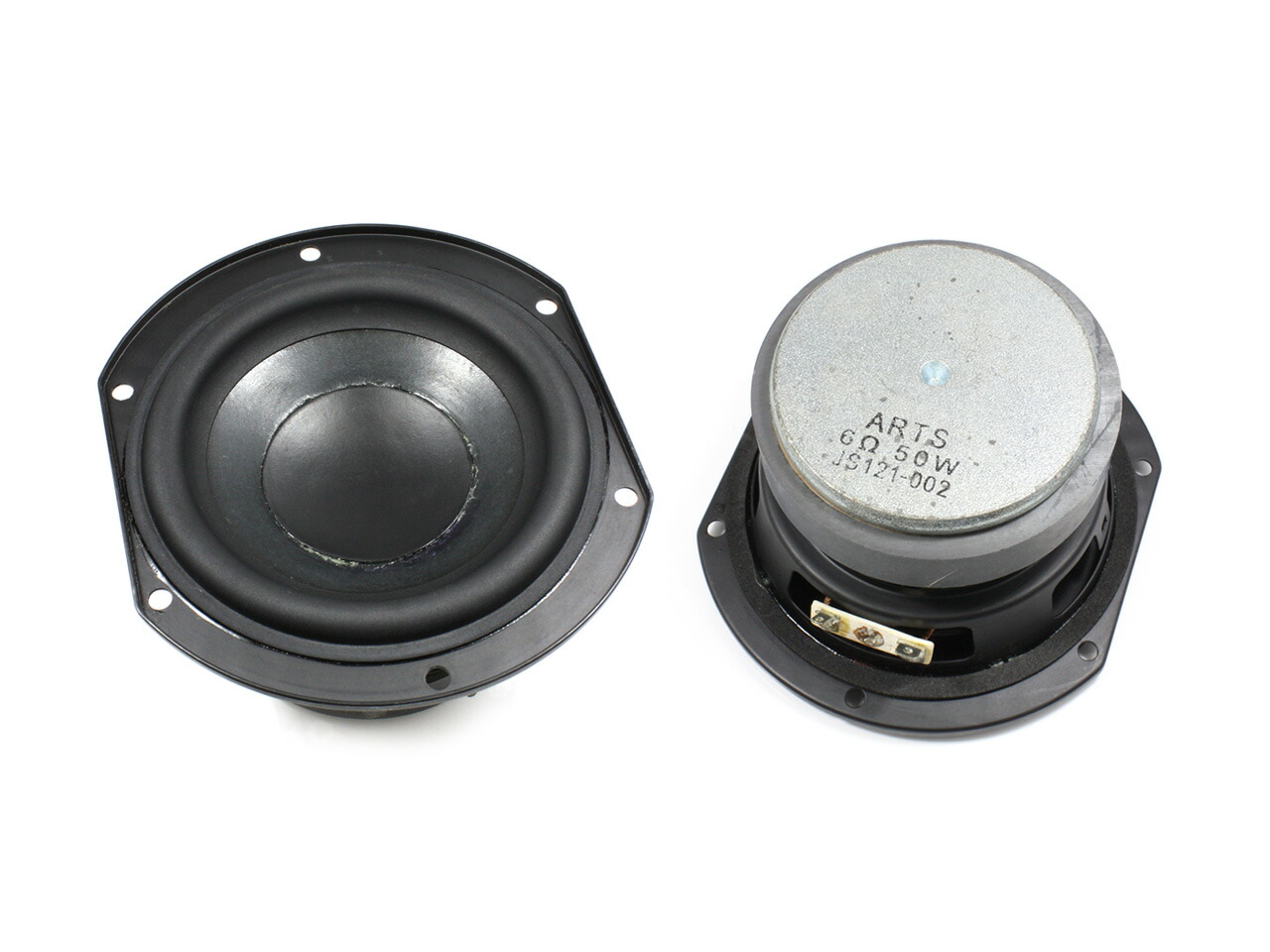 楽天市場】高出力・ウーハーユニット 4インチ(93.5mm) 6Ω/MAX100W