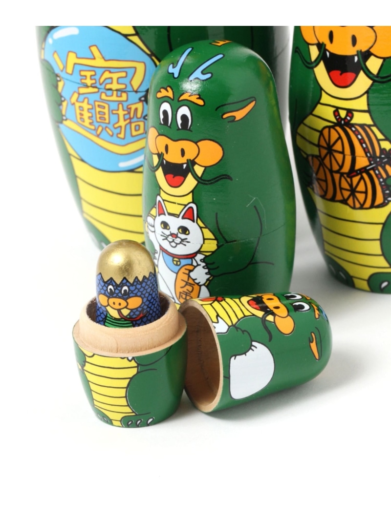 楽天市場】【HAPPY NEW DRAGON】ドラゴン マトリョーシカ niko and