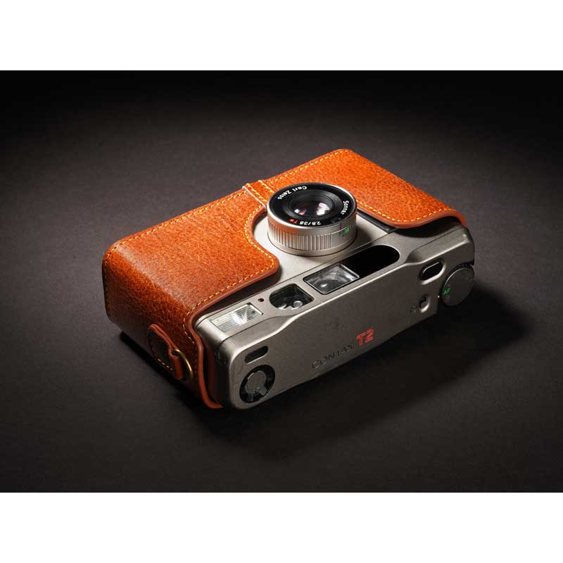 楽天市場】Contax T2 専用 レザー ケース Volcano ボルケーノ TP