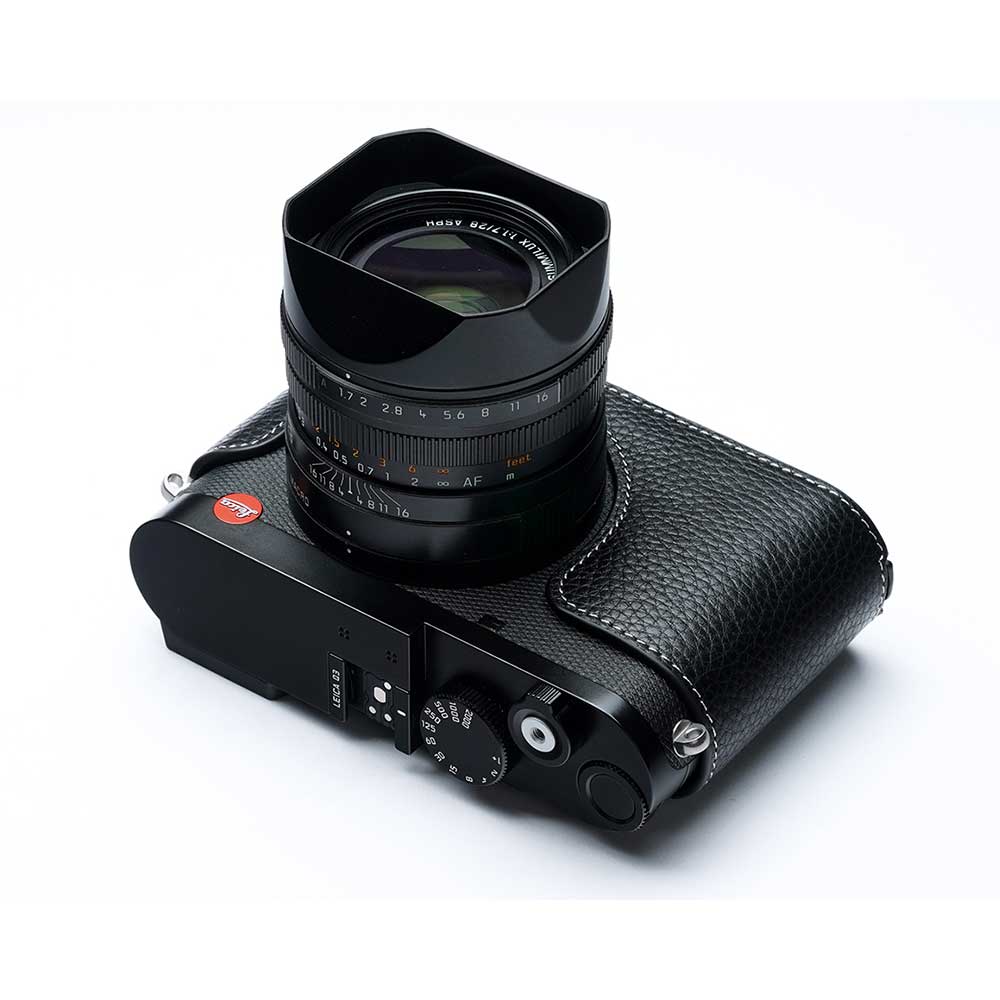 楽天市場】Leica Q3 専用 レザー ケース Black ブラック TP Original
