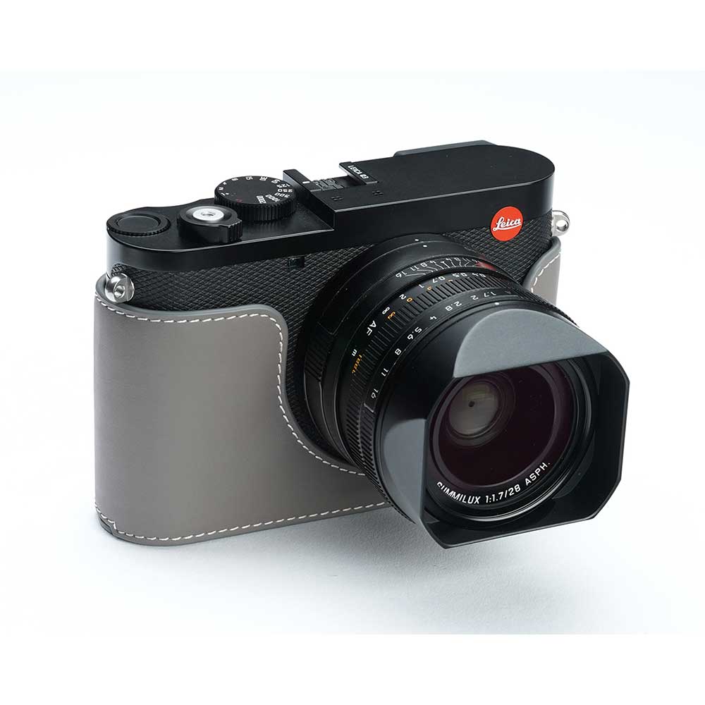 楽天市場】Leica Q3 専用 レザー ケース Gray グレー TP Original