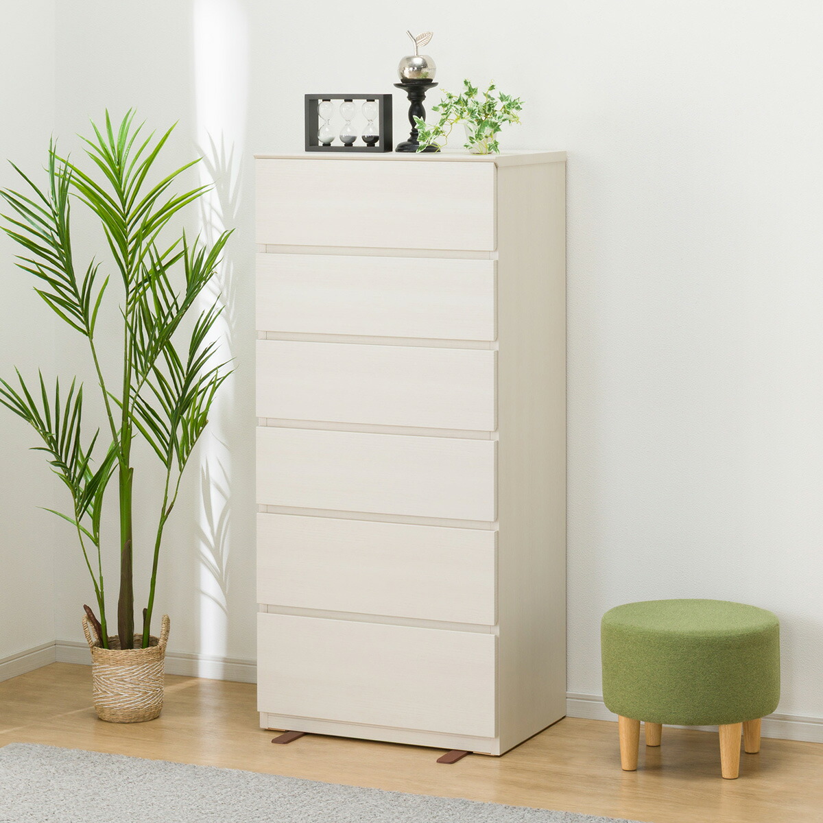 楽天市場】ハイチェスト(クエス 60-6HC) ニトリ 【配送員設置商品