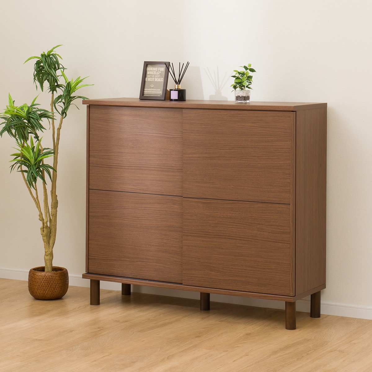 楽天市場】[幅118.8cm] シューズボックス (HKD120) ニトリ 【玄関先迄