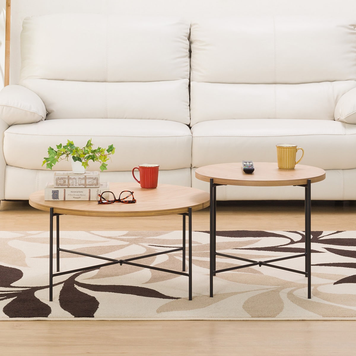 楽天市場】[幅115cm] 円形テーブルセット (ヴェルカー7050) ニトリ