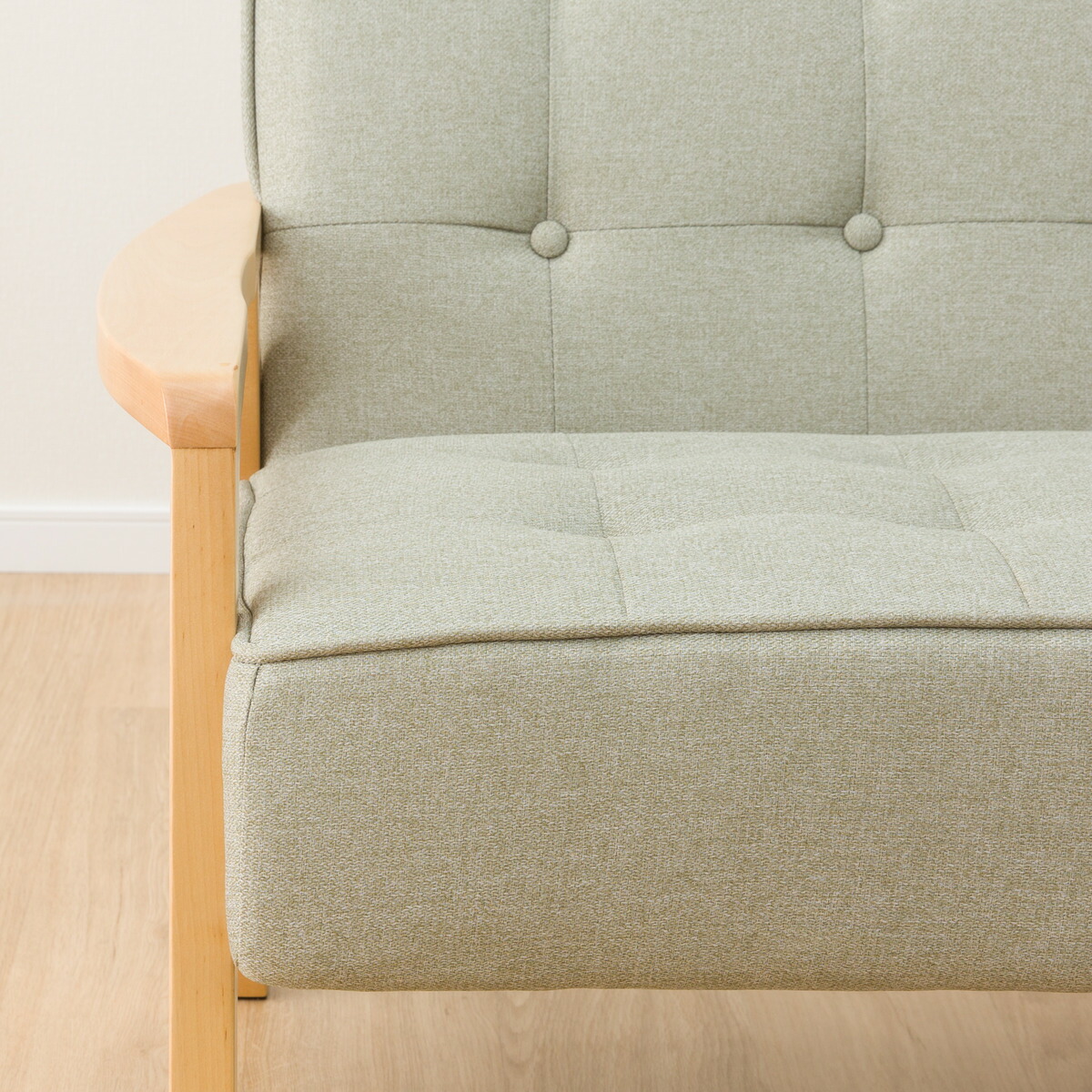 楽天市場】2人掛け 天然木フレームのコンパクトソファ (ルッキ2KD