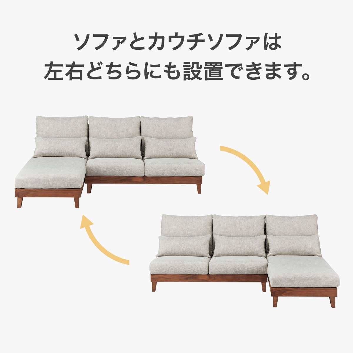 楽天市場】布張りカウチソファセット (FK02) ニトリ 【配送員設置商品