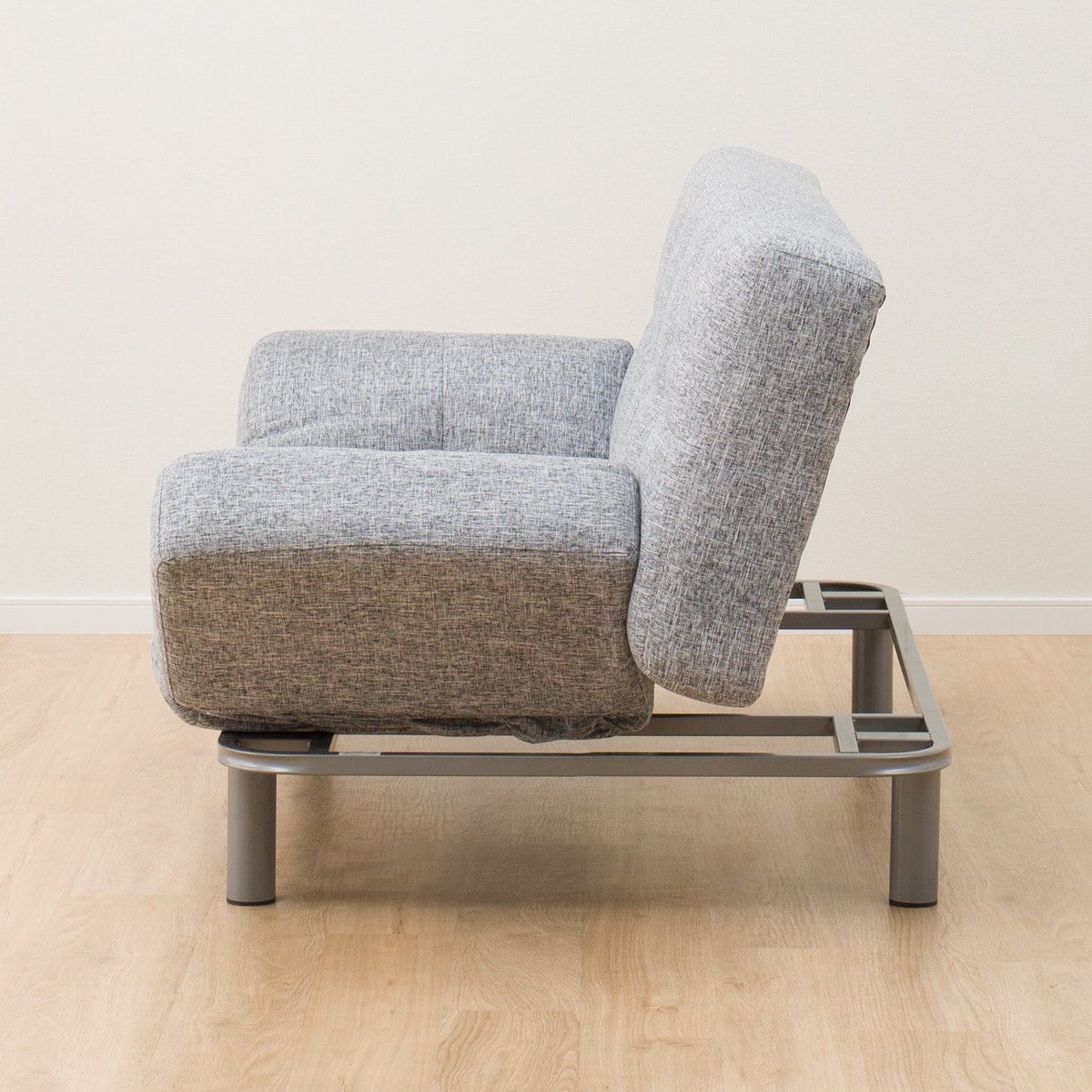 楽天市場】背もたれと肘掛けが動く ソファベッド (マークスAM GY