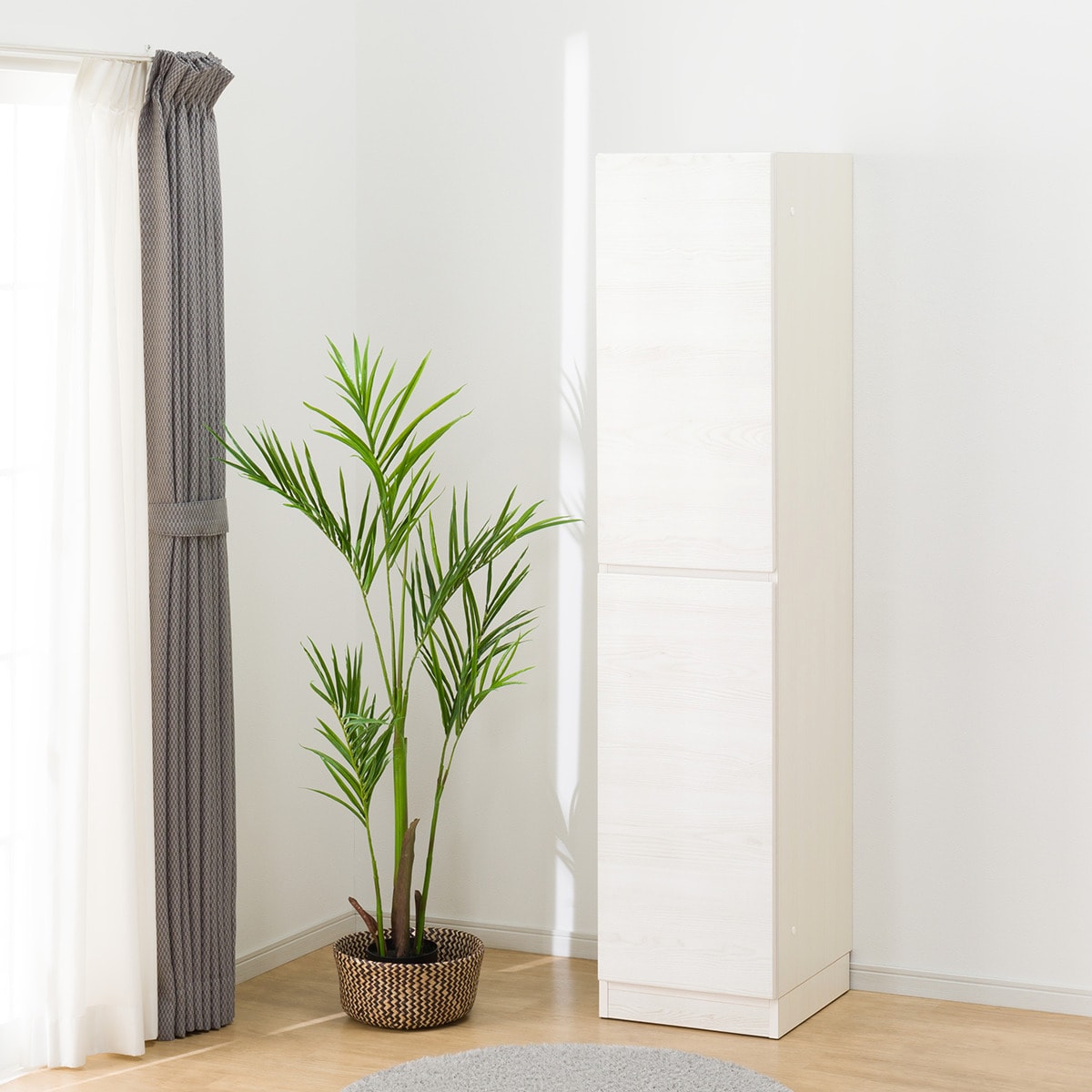 楽天市場】[幅40cm] 壁面ユニットキャビネット (ウォーレン 40-2D) 2